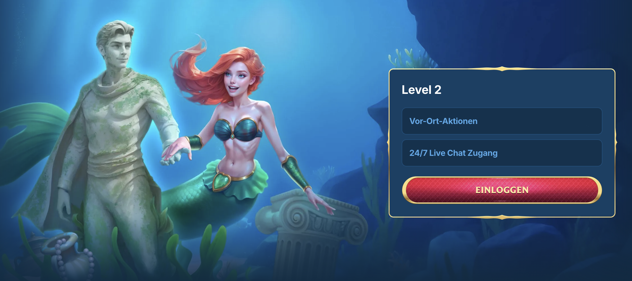AquaWin Casino Deutschland VIP-Level 2