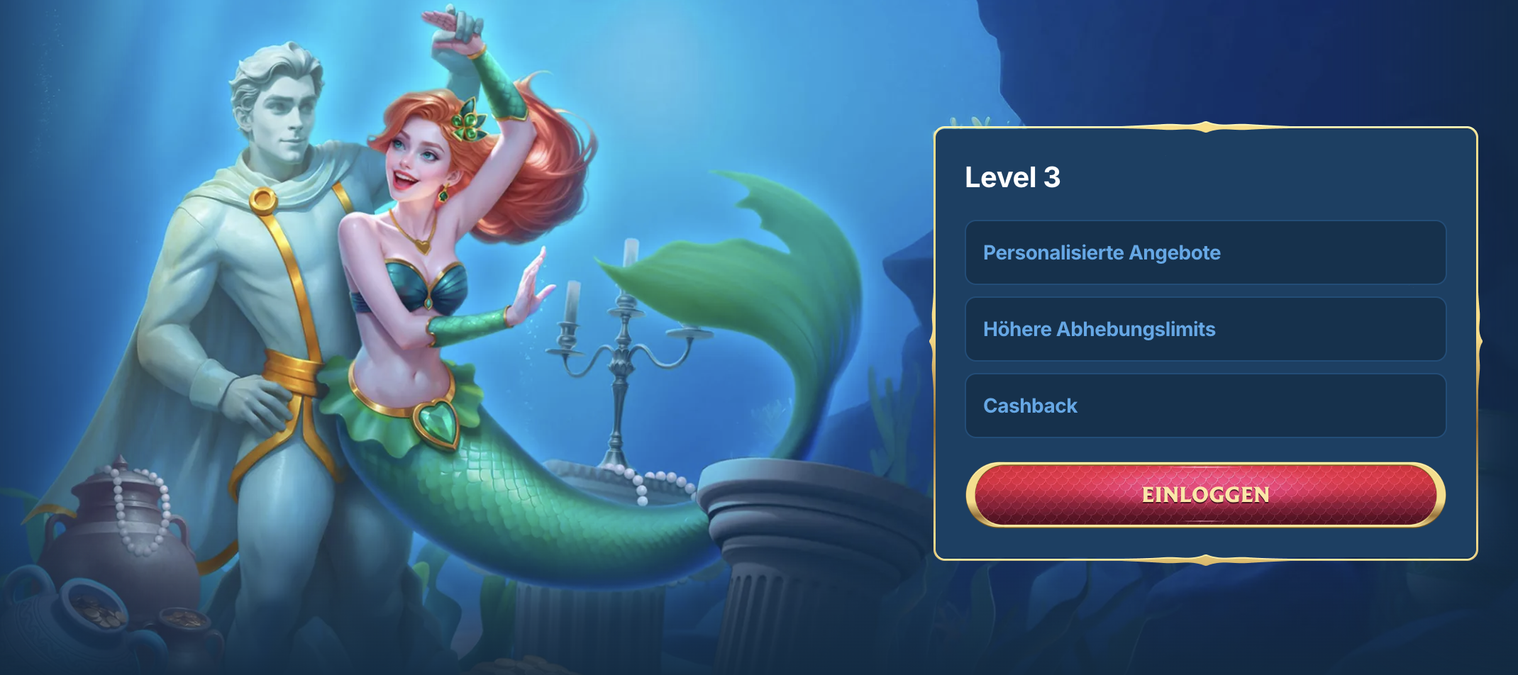 AquaWin Casino Deutschland VIP-Level 3