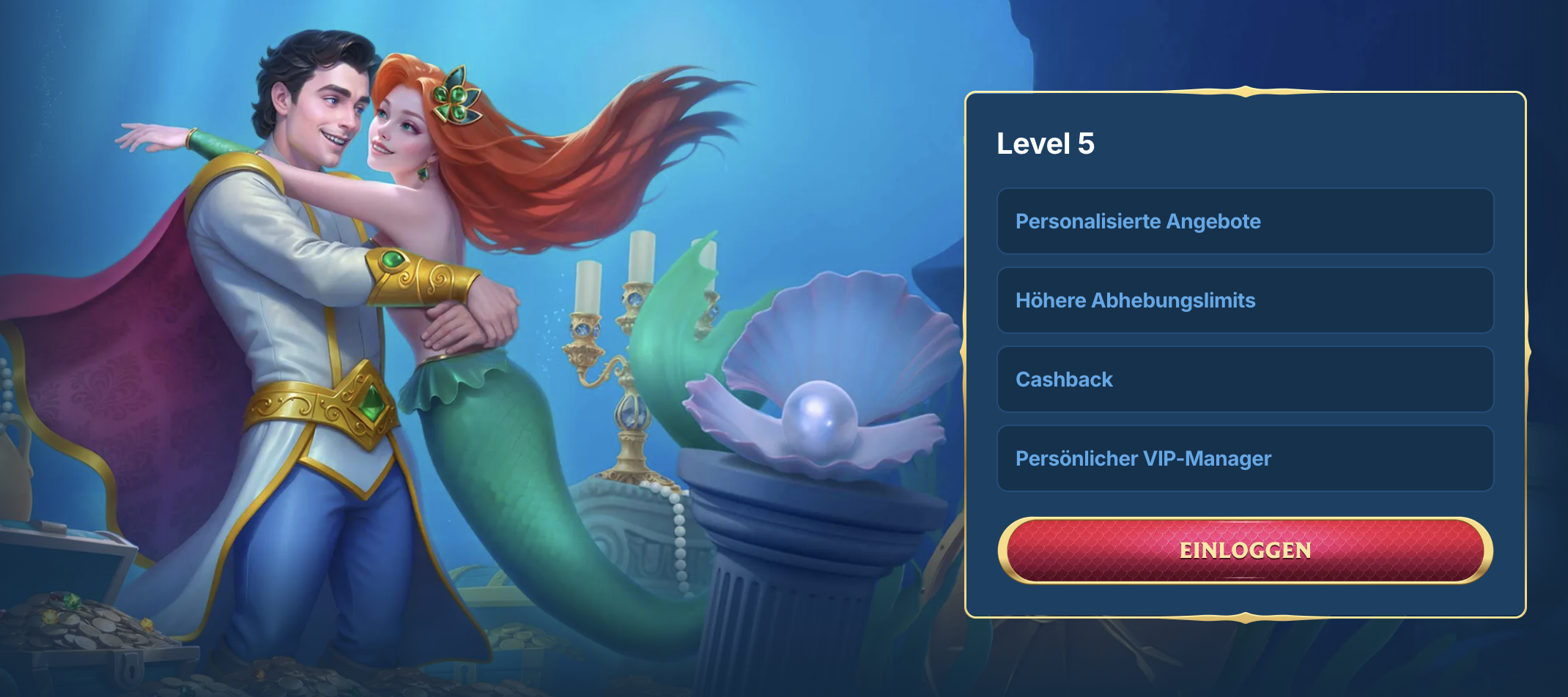 AquaWin Casino Deutschland VIP-Level 5